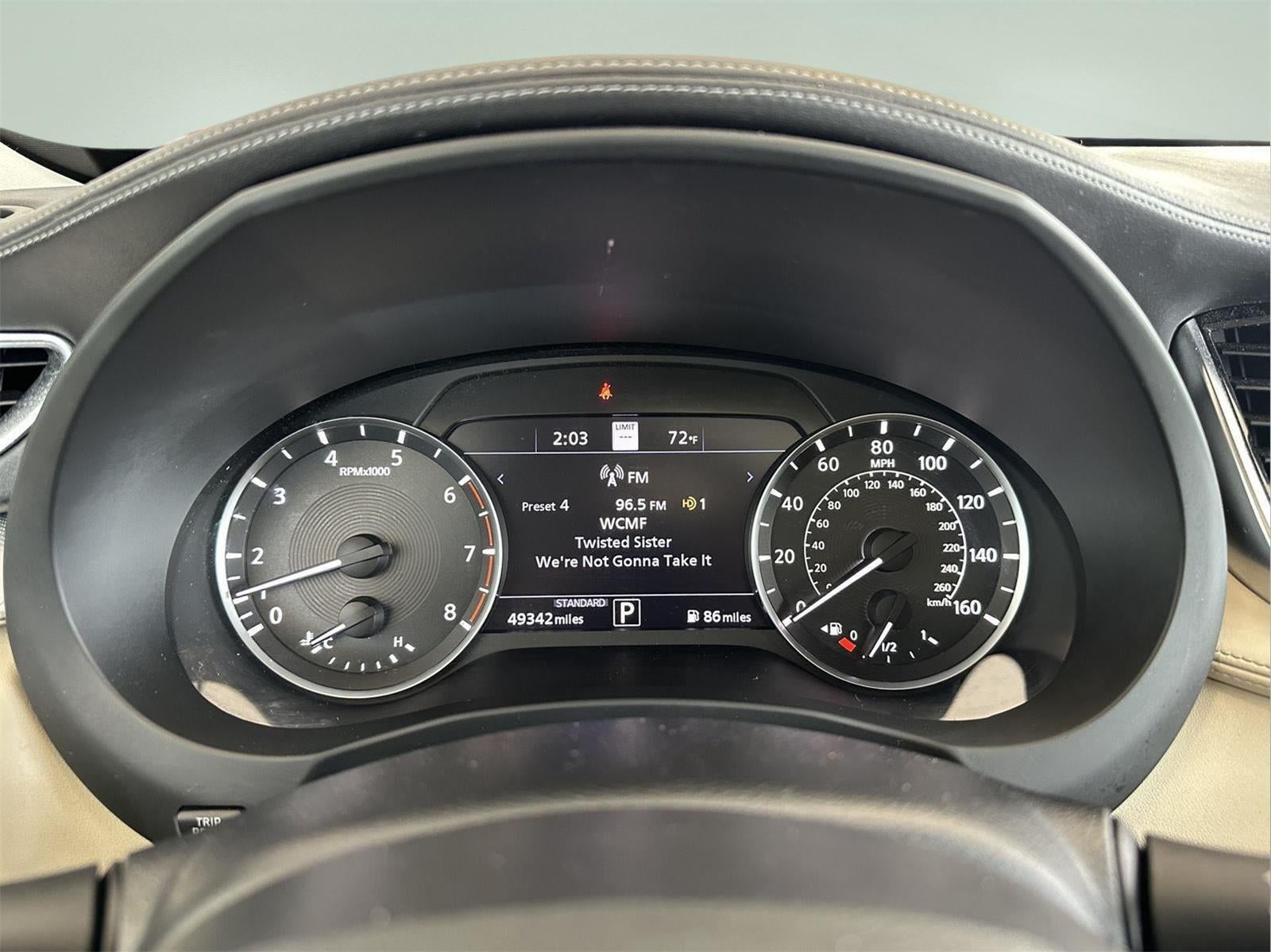 2020 INFINITI QX50 SENSORY