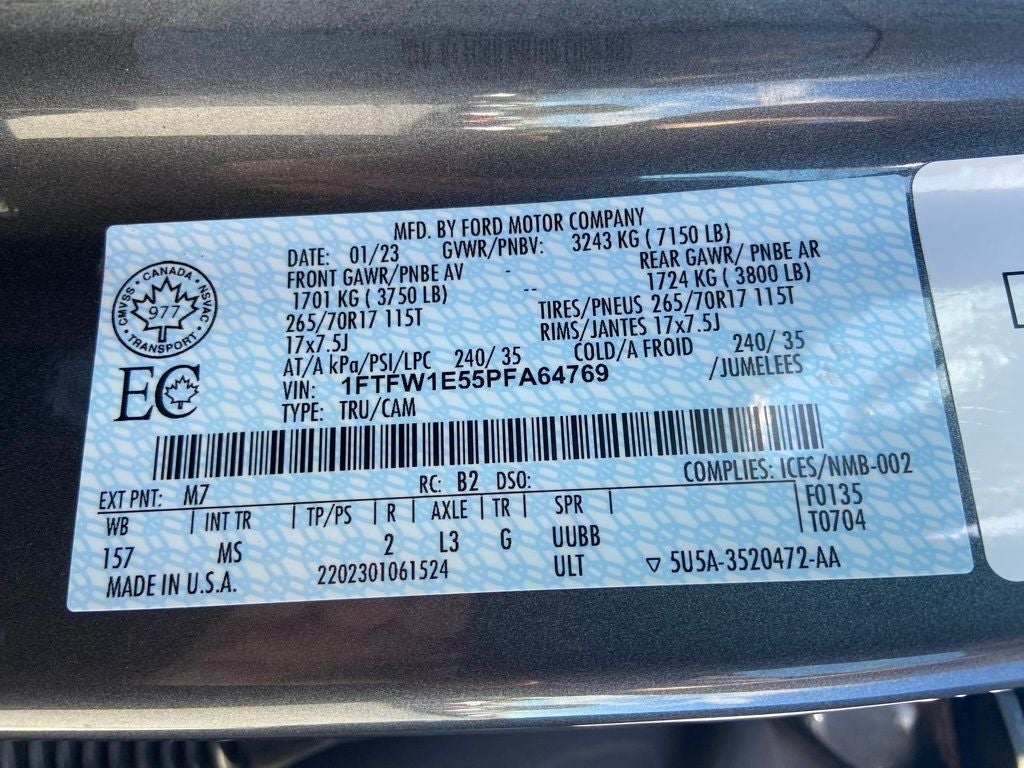 2023 Ford F-150 XL 6" Lift, 35's!