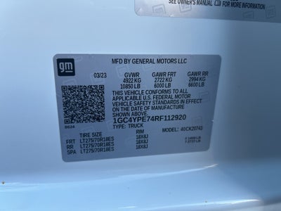 2024 Chevrolet Silverado 2500HD LTZ CARBRAVO CERTIFIED!