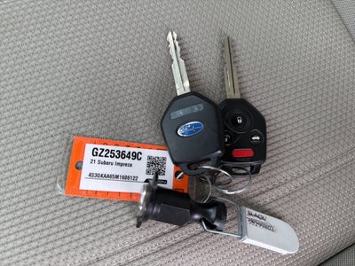 2021 Subaru Impreza Base CARBRAVO CERTIFIED!