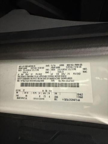 2017 Ford Transit-350 XL