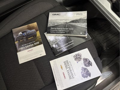 2023 GMC Sierra 1500 4WD Double Cab Standard Box Elevation with 3SB