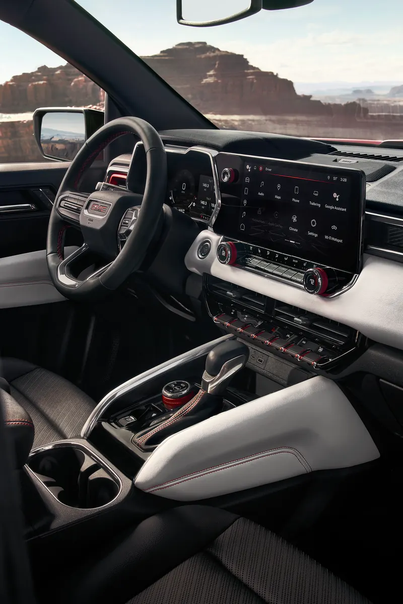 2026 GMC Canyon infotainment system at Bob Johnson Buick GMC South in Henrietta NY